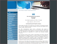 Tablet Screenshot of lawyer-portugal.com
